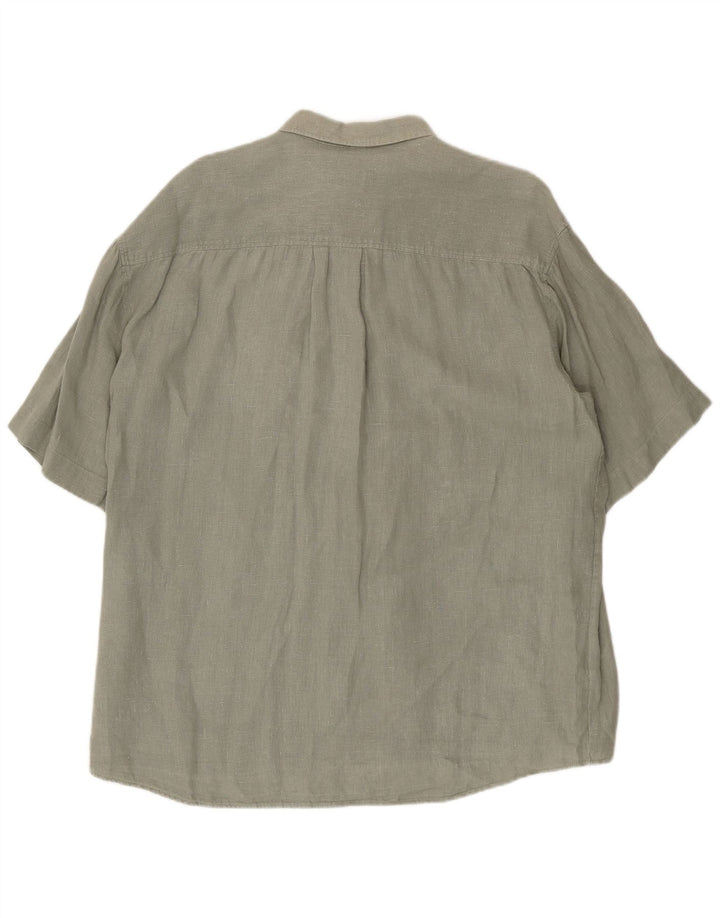 CAMEL ACTIVE Mens Short Sleeve Shirt Large Green