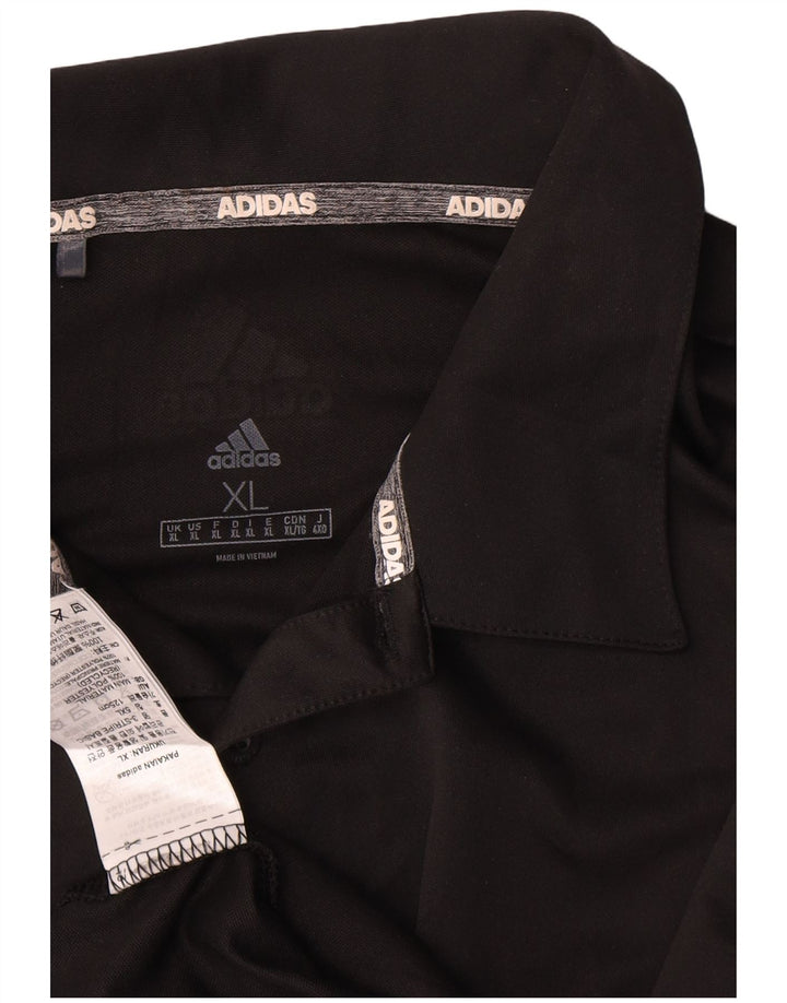 Adidas Polo Shirt til mænd XL Sort Polyester