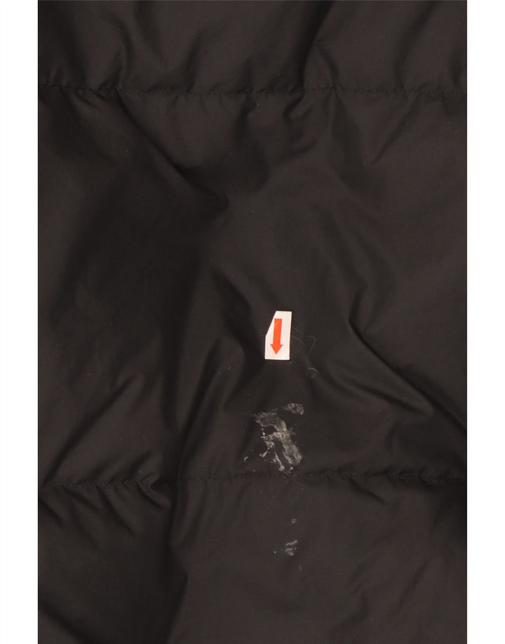 Nike Polstret hættejakke til mænd UK 40 Stor sort polyester