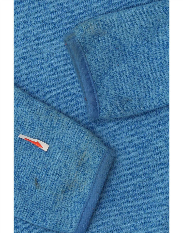 Mountain Warehouse Dame Sweatshirt Jumper UK 12 Medium Blue Flecked