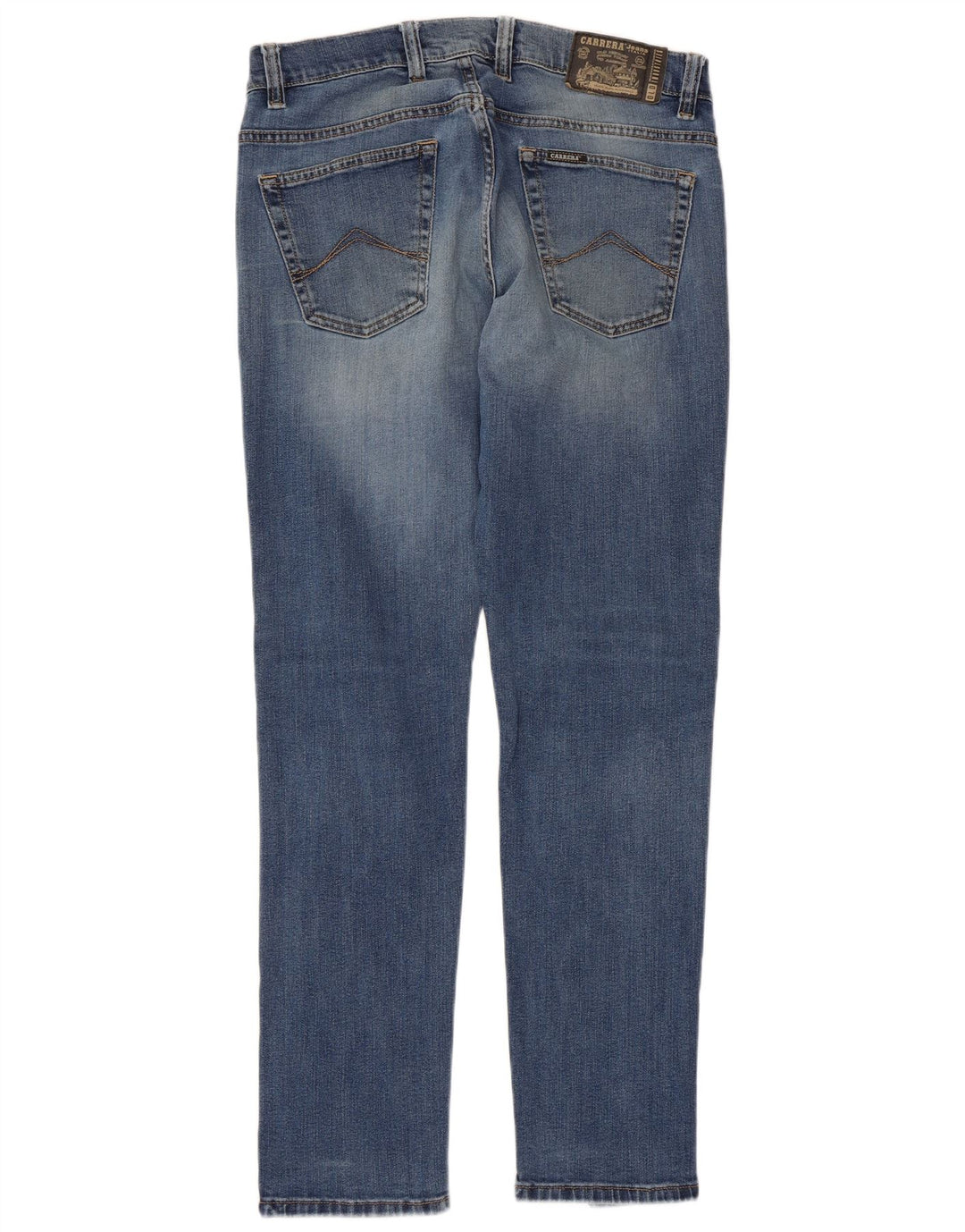 Carrera Mens 717 Slim Jeans IT 50 Large W34 L31 Blå Bomuld