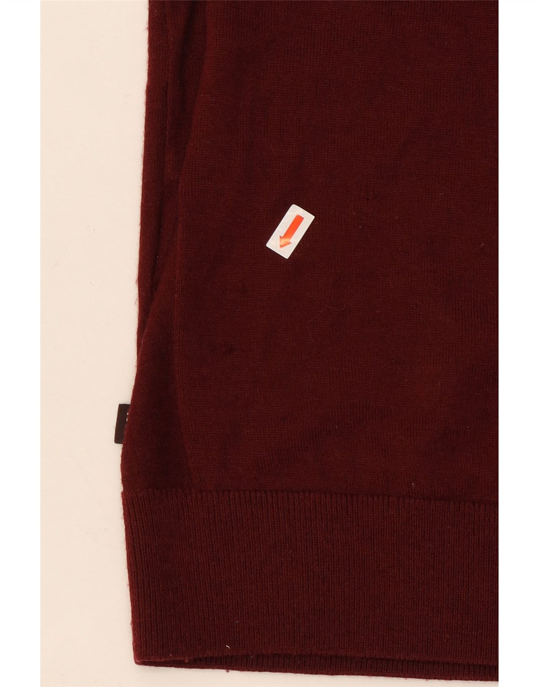 MICHAEL KORS Herre Crew Neck sweater Stor Bourgogne uld