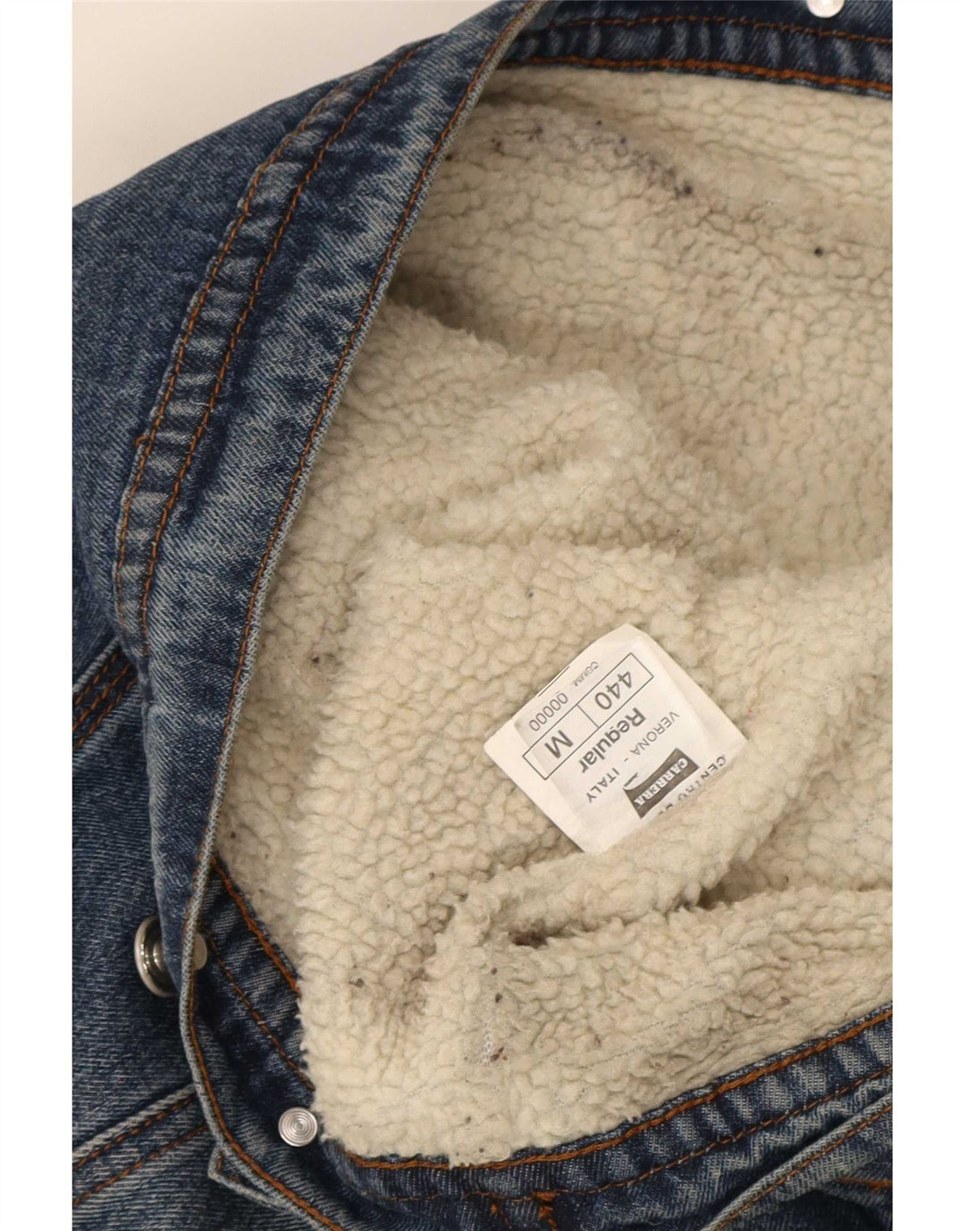Carrera Herre 440 Denim Jacket UK 38 Medium Blue