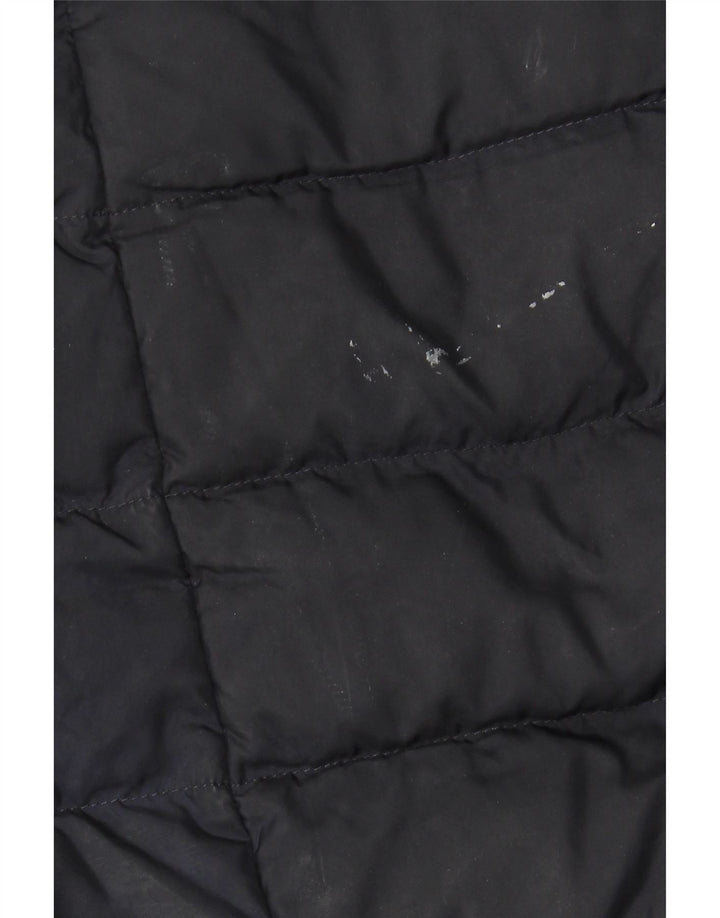 Joules hættejakke til kvinder UK 14 Stor marineblå polyester