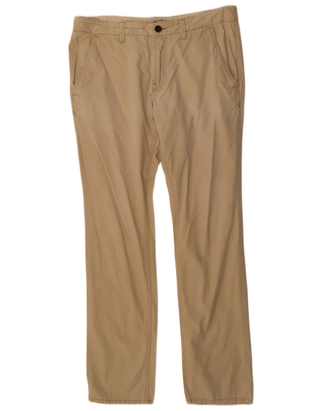 TIMBERLAND Herre Slim Fit Chino Bukser W35 L32 Beige Bomuld