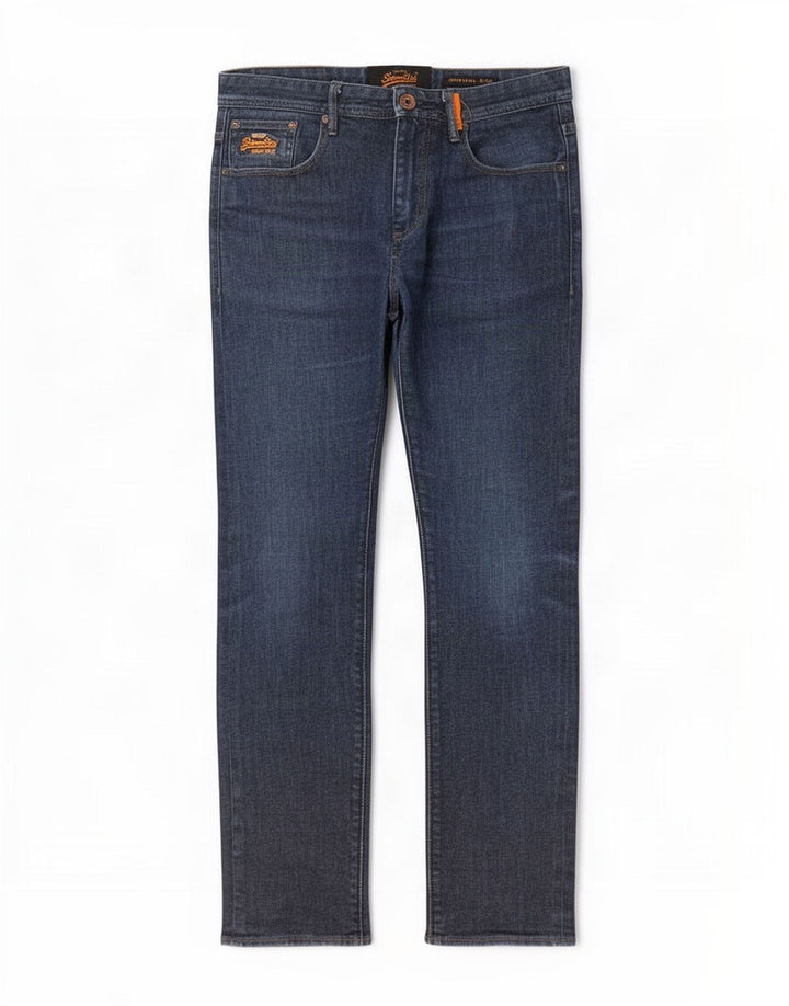 Superdry Slim Jeans til mænd W32 L30 blå bomuld
