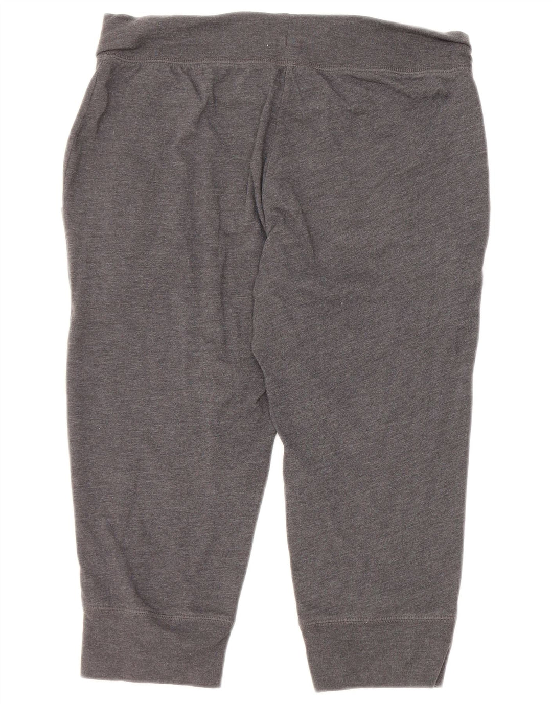 Reebok Dame Capri Træningsdragt Bukser Joggers UK 14 Medium Grey Bomuld