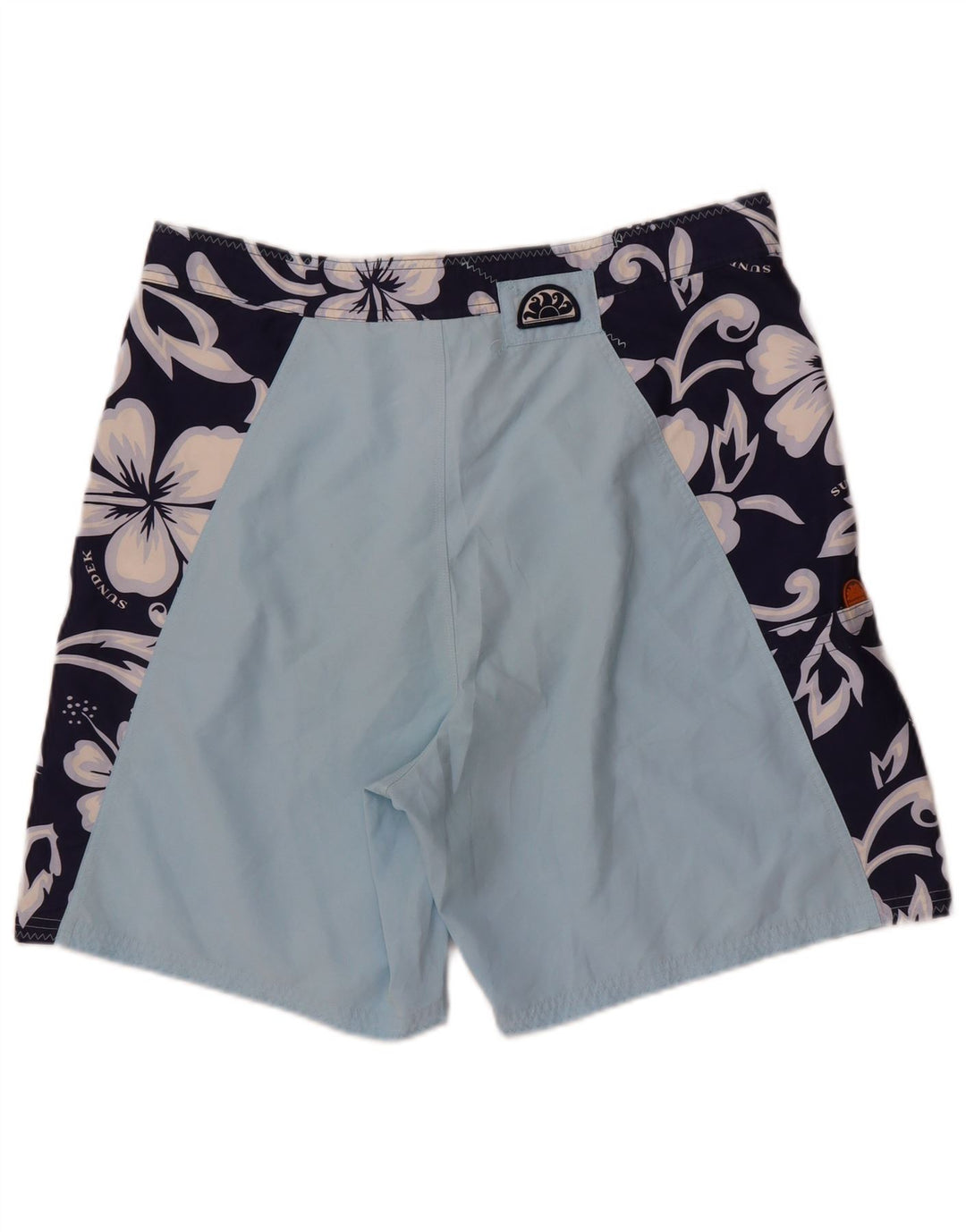 Sundek Herre badeshorts XL Blue Floral Polyester