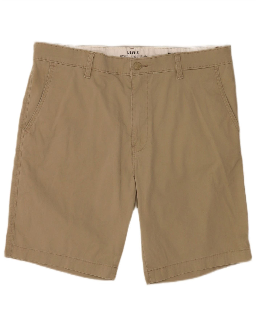Levi's Herre Standard Fit Chino Shorts W36 Khaki Bomuld
