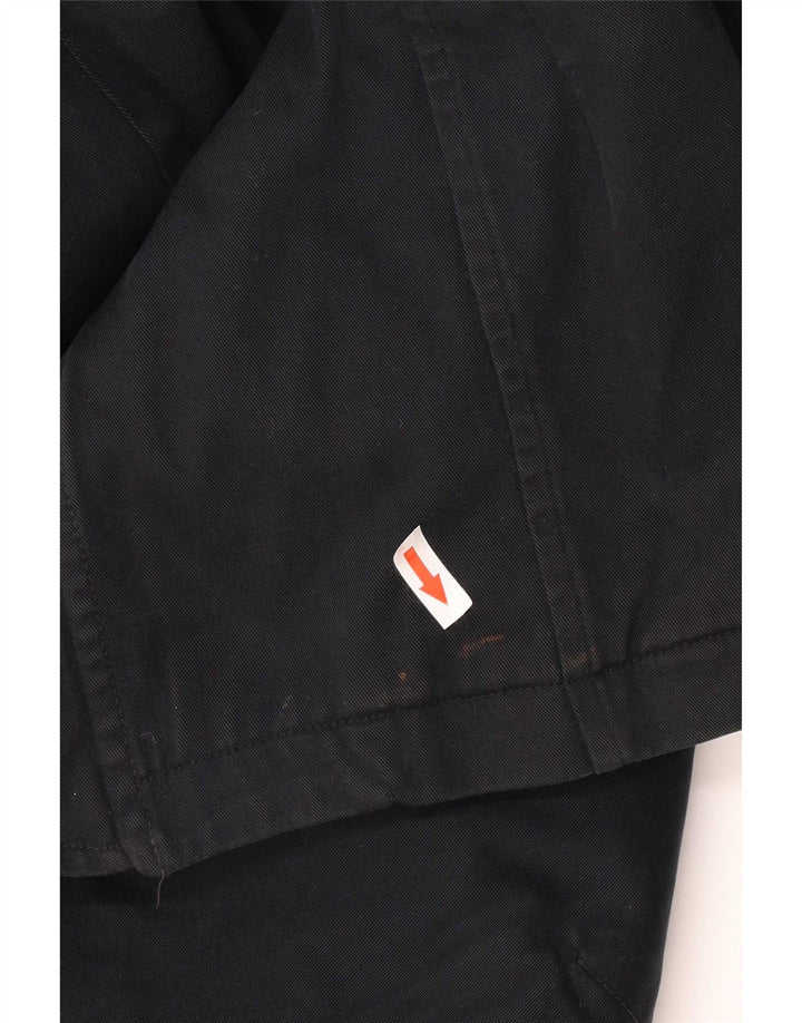 Reiss Herre Military Jacket UK 36 Small Black Bomuld
