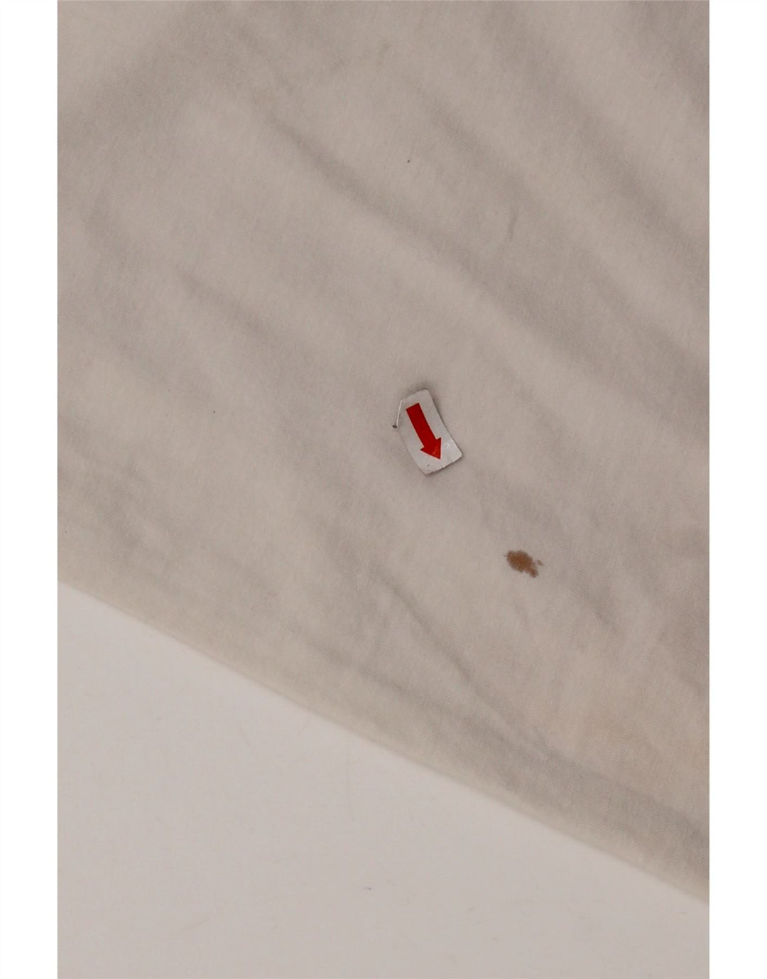 LEVI'S Herre grafisk T-shirt Top Stor Off White Bomuld