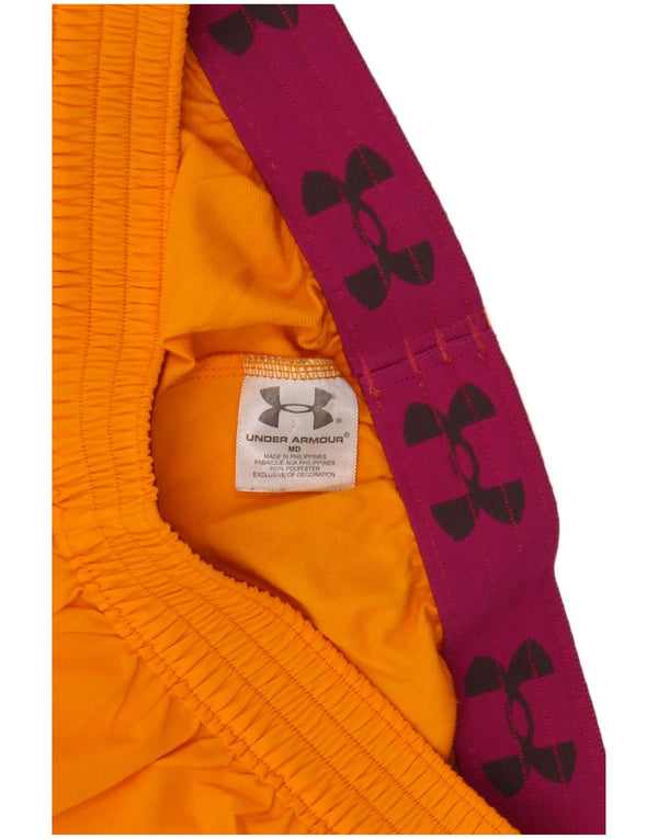 Under Armour Sportsshorts til kvinder UK 12 Medium Orange Polyester