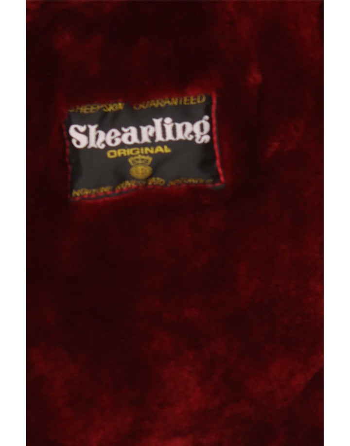 Nazareno Gabrielli Oversized jakke til kvinder IT 44 Medium Rød