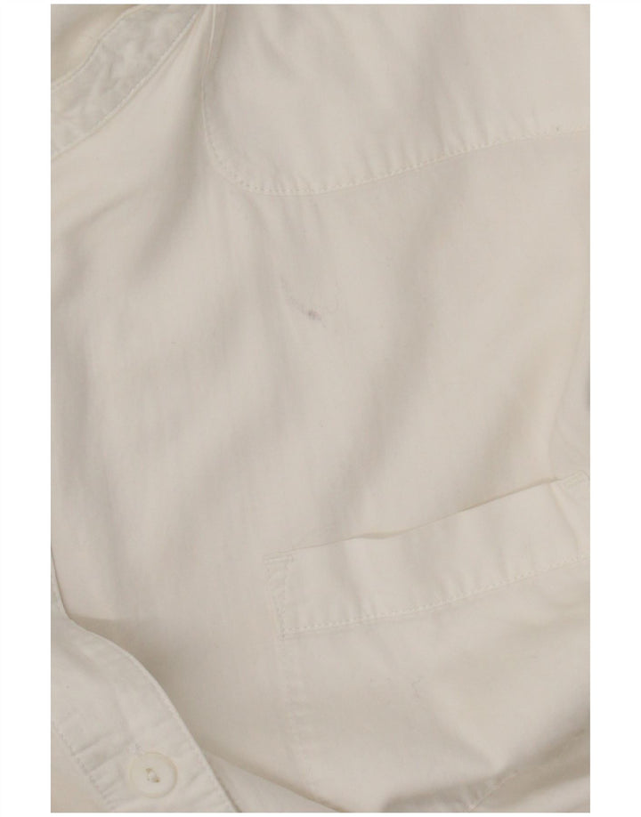 French Connection Dame skjortekjole UK 14 Large White Lyocell
