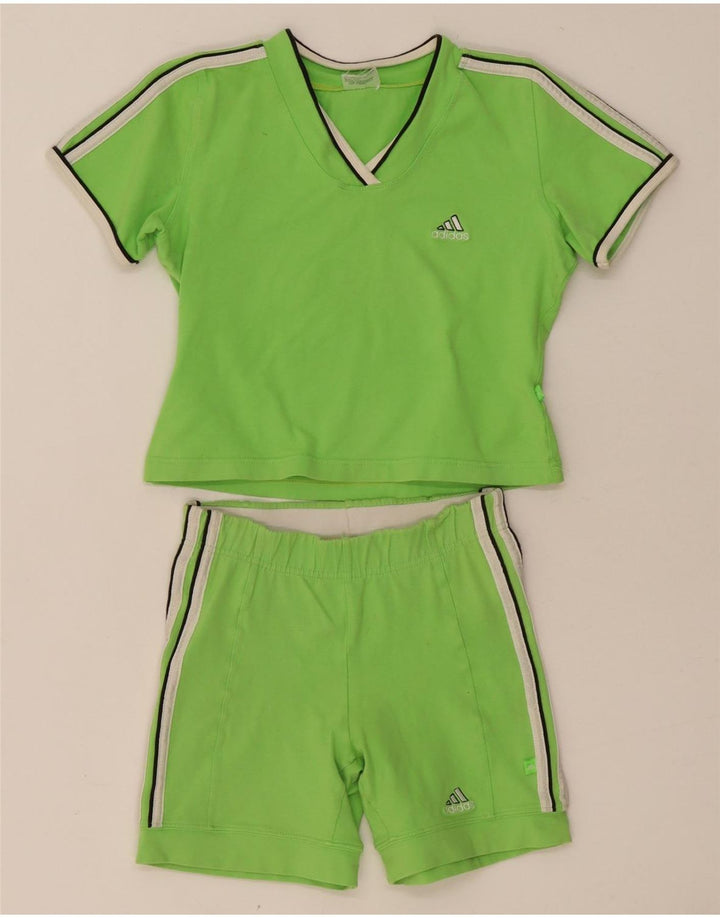 Adidas Damesæt 2 stk. UK 10 Lille grønt bomuld