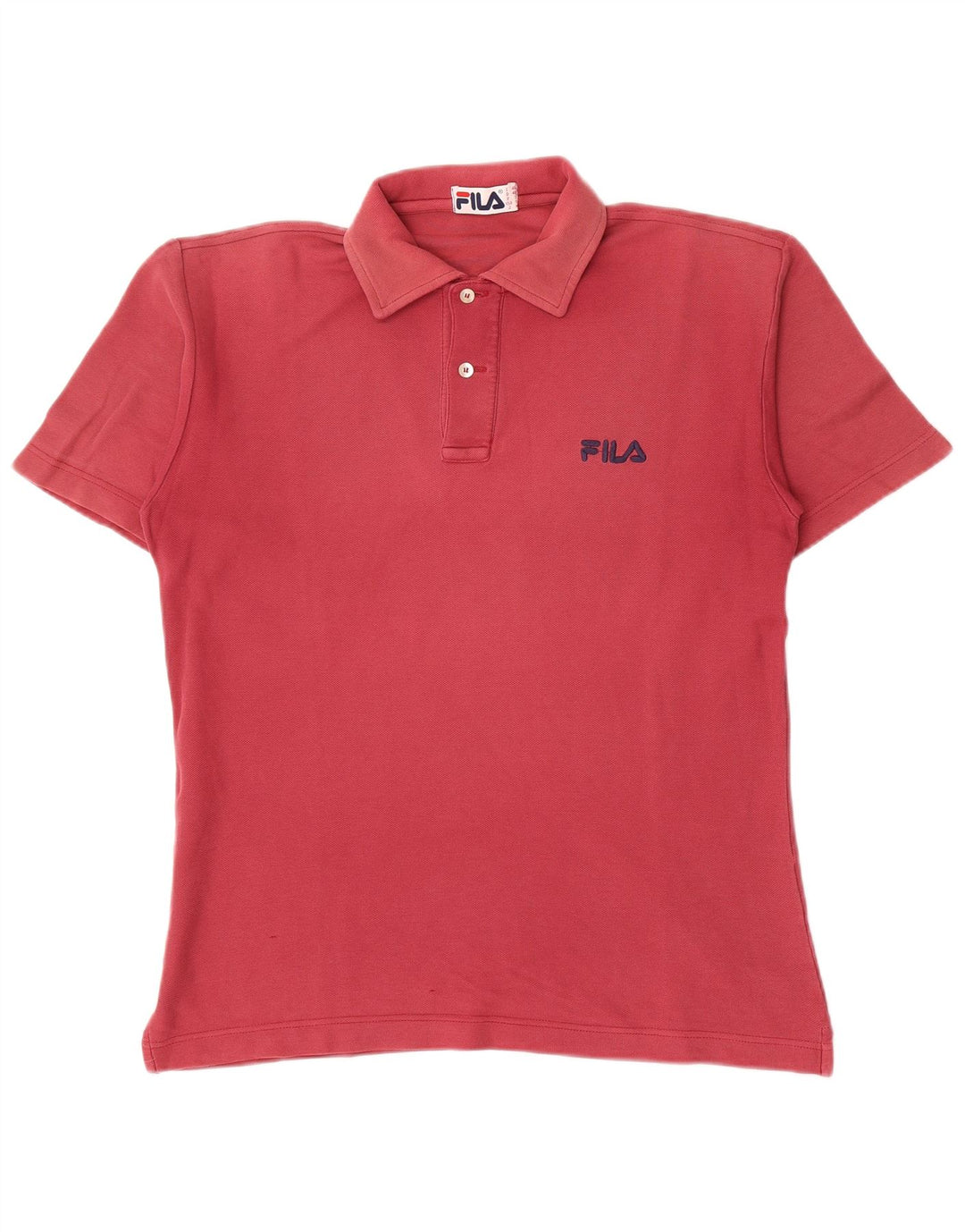 Fila Herre Polo Shirt IT 46 Lille Rød