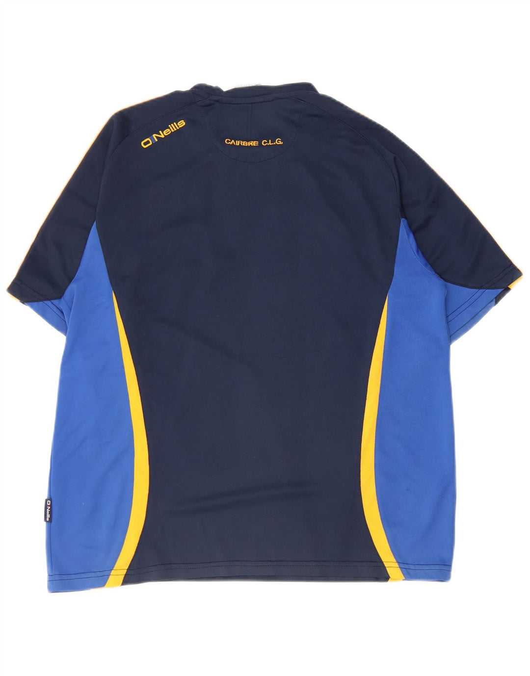 O'Neills Herre grafisk T-shirt Top Medium Marineblå Colourblock Polyester