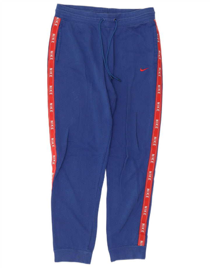 Nike Herre grafisk træningsdragt Bukser Joggers Medium Blue Colourblock
