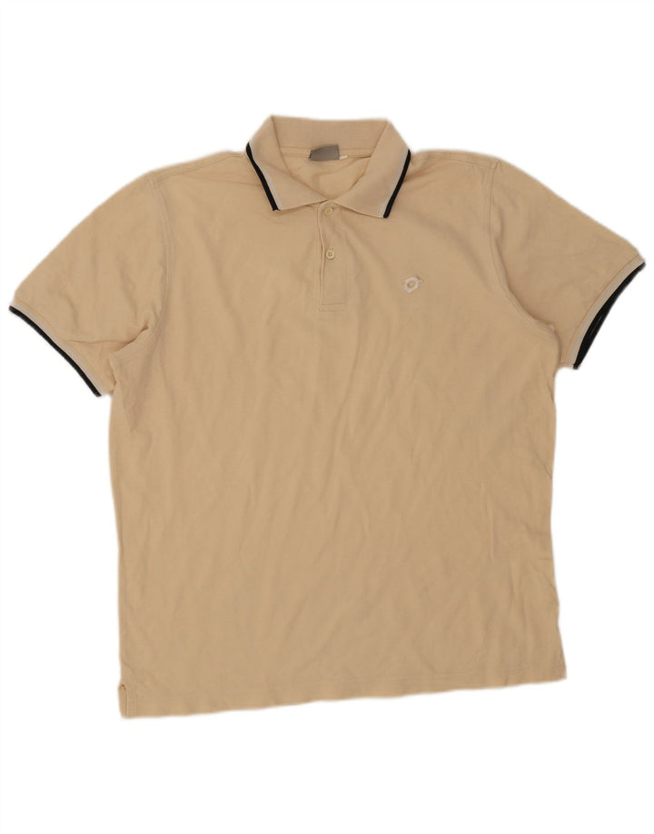 Lotto Herre poloshirt XL Beige Stribet