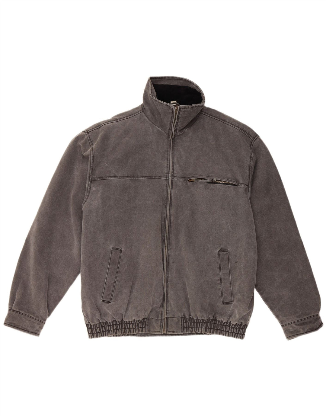 JACQUES LORANT Bomberjakke til mænd UK 44 2XL Grå Bomuld