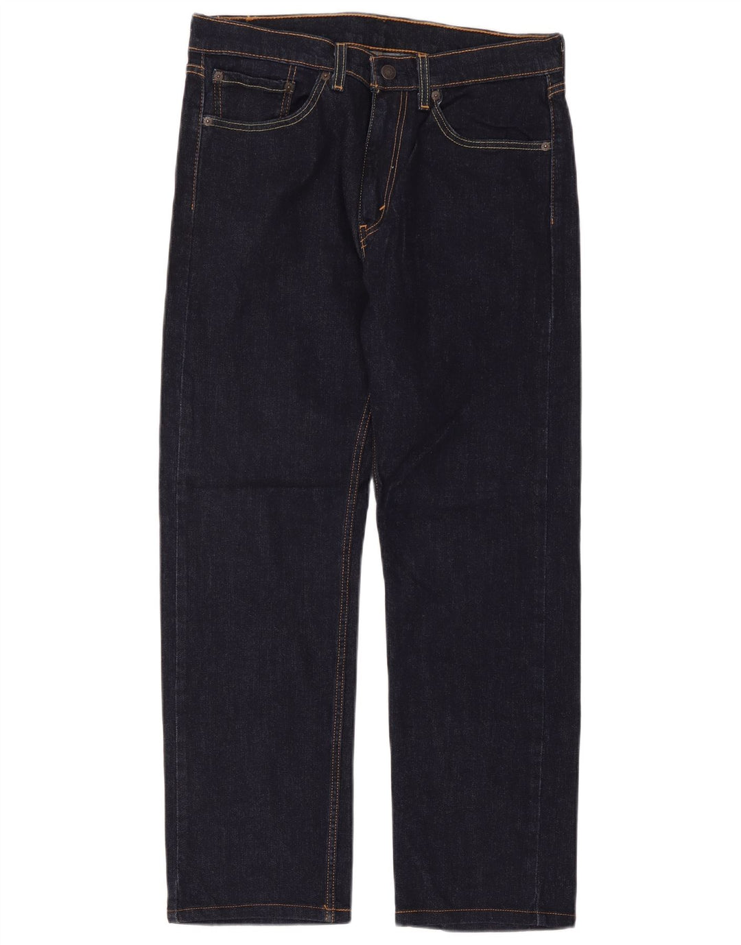 Levi's Straight Jeans til mænd W32 L32 Marineblå bomuld
