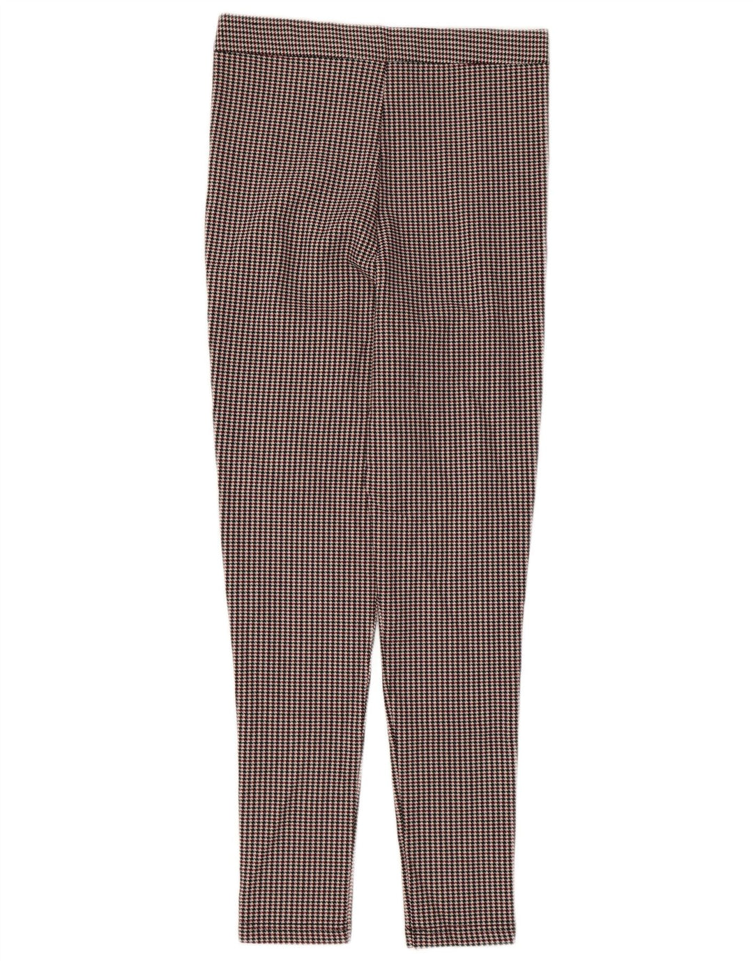 ZARA Slim Suit Bukser til kvinder Medium W28 L27 Flerfarvet Houndstooth