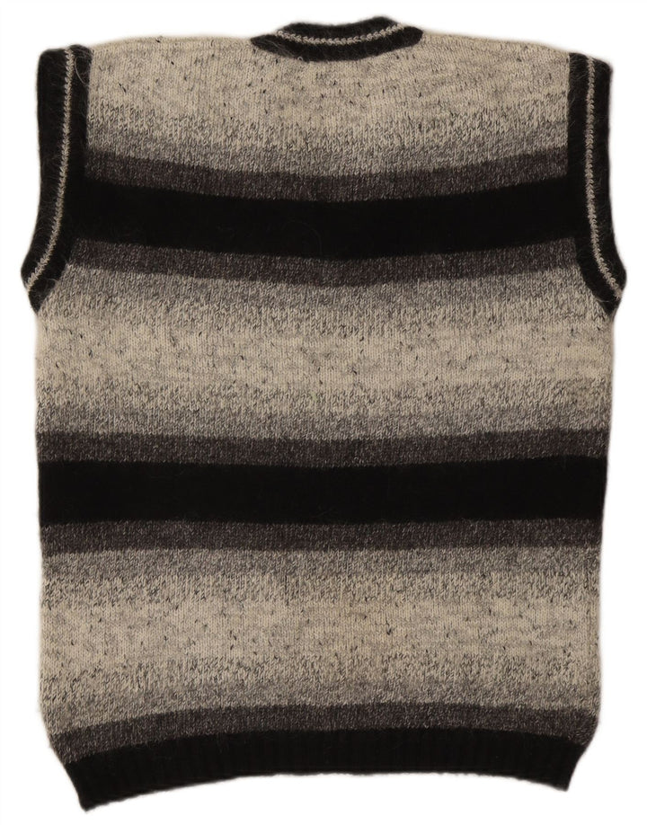 Nagpal Herre Vest Tank Top Stor Grå Stribet