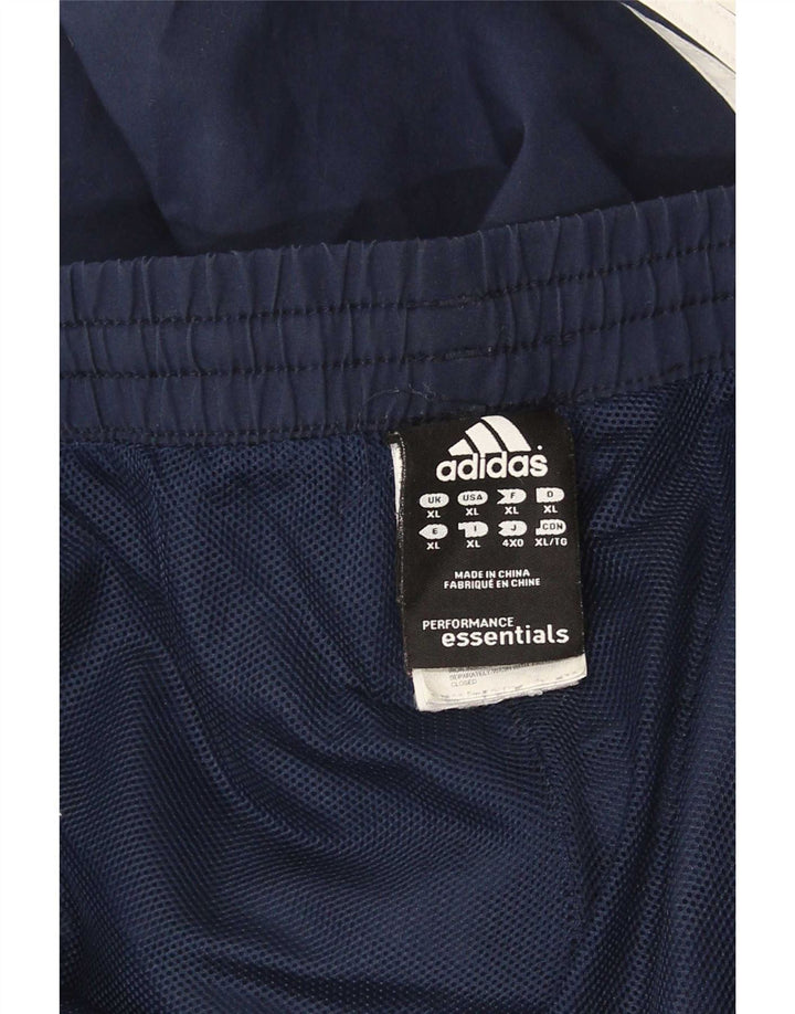 Adidas Herre Climalite træningsdragt bukser XL marineblå polyester