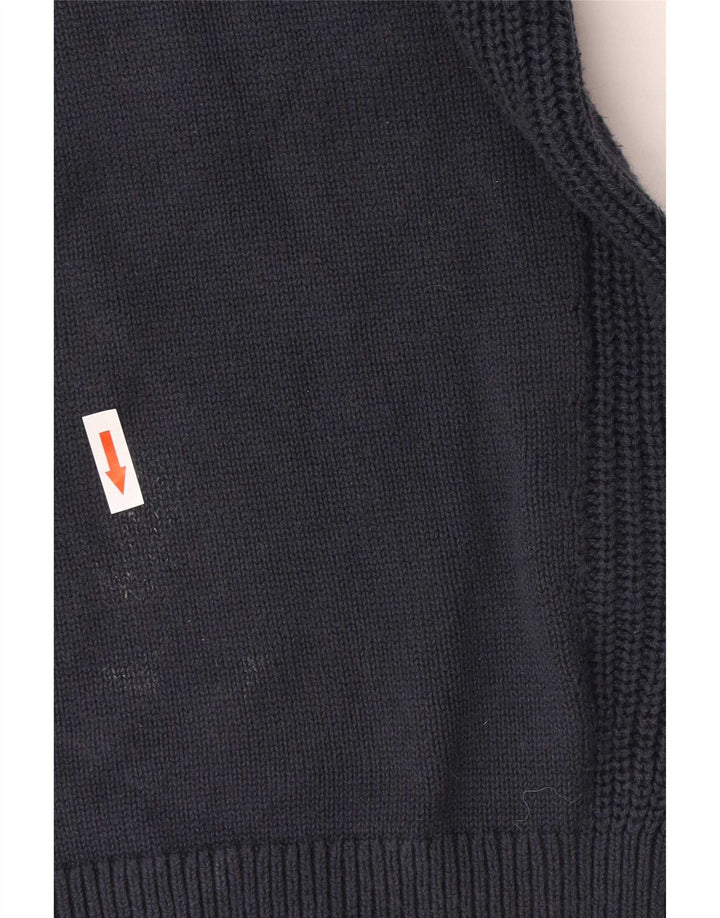 Hackett Herre sweater med rund hals, lille marineblå bomuld