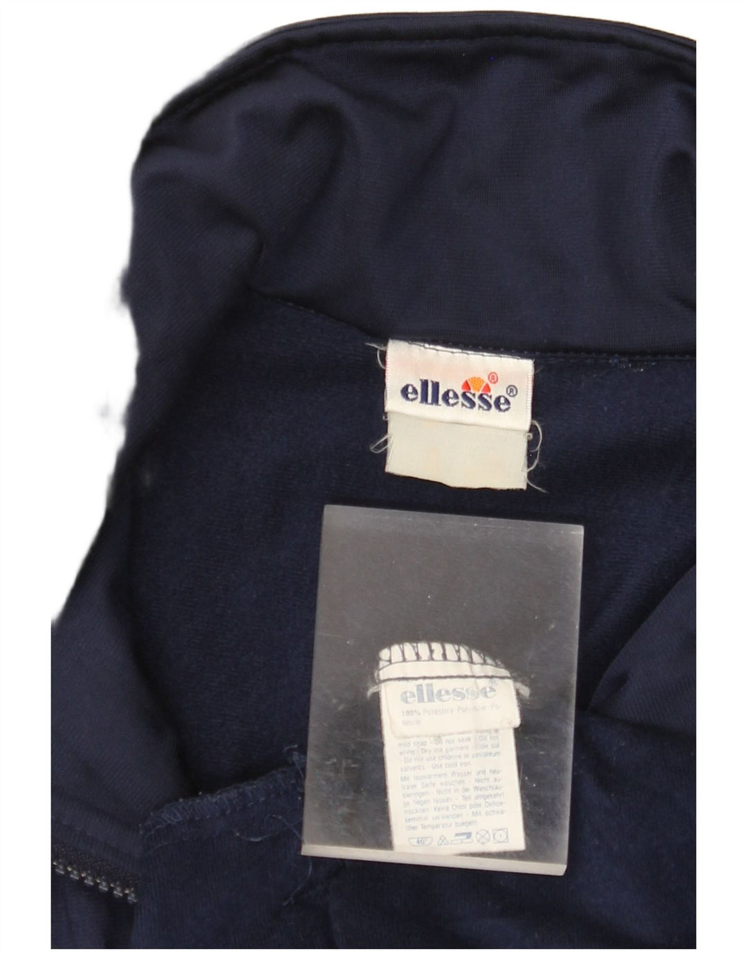 ELLESSE Herre grafisk træningsdragt Topjakke Stor marineblå polyester