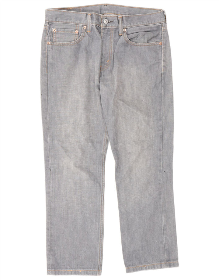 Levi's Herre 511 Tapered Slim Jeans W32 L30 Grå Bomuld