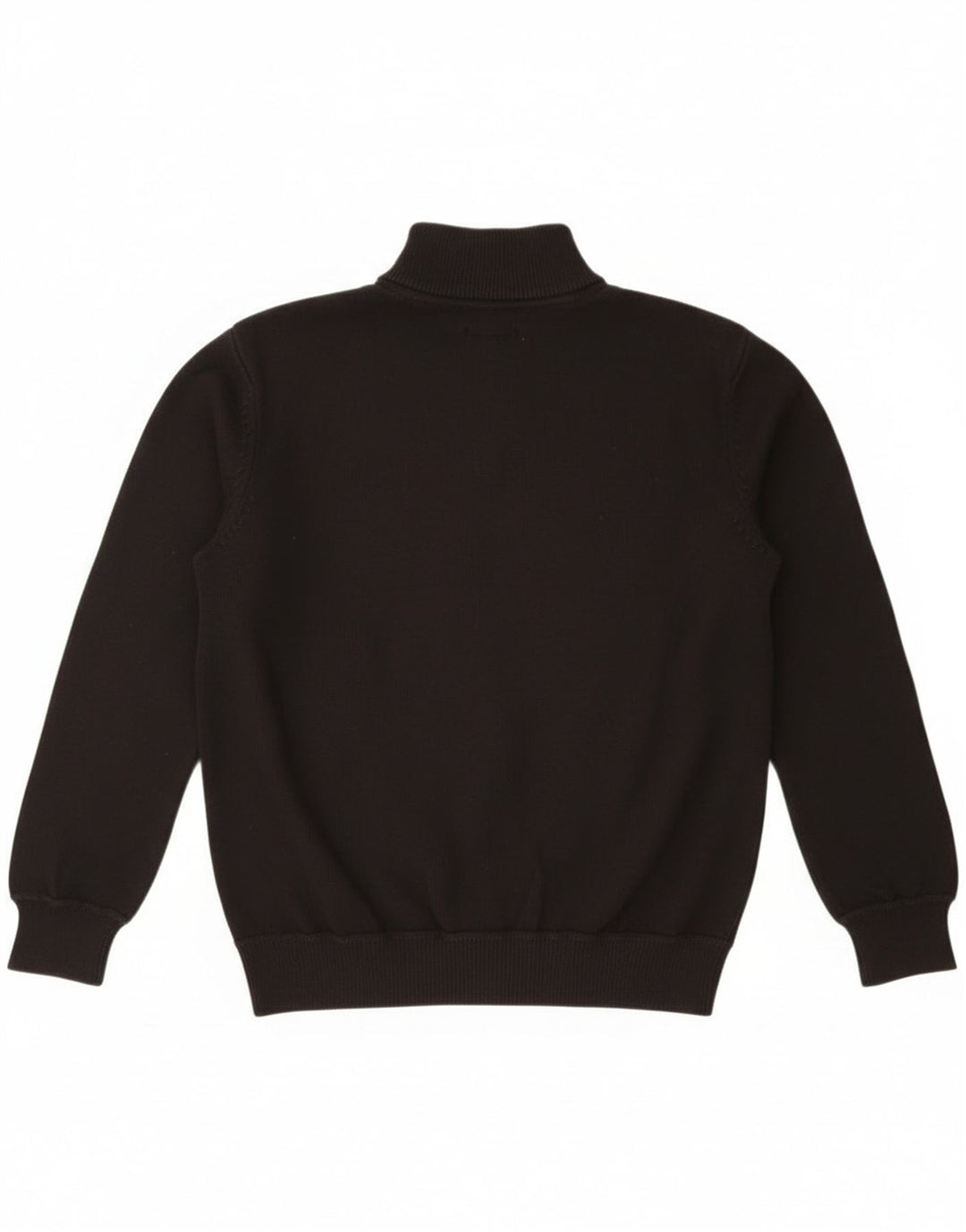 Wrangler Herre Zip Neck Jumper Sweater XL Sort Bomuld