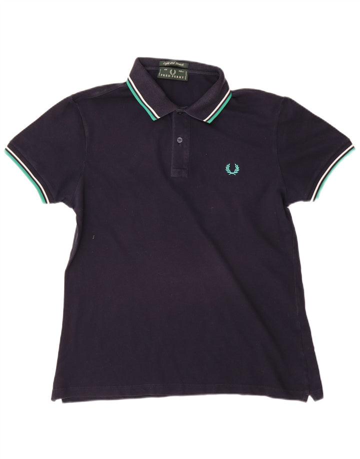 Fred Perry Herre poloshirt Medium marineblå bomuld