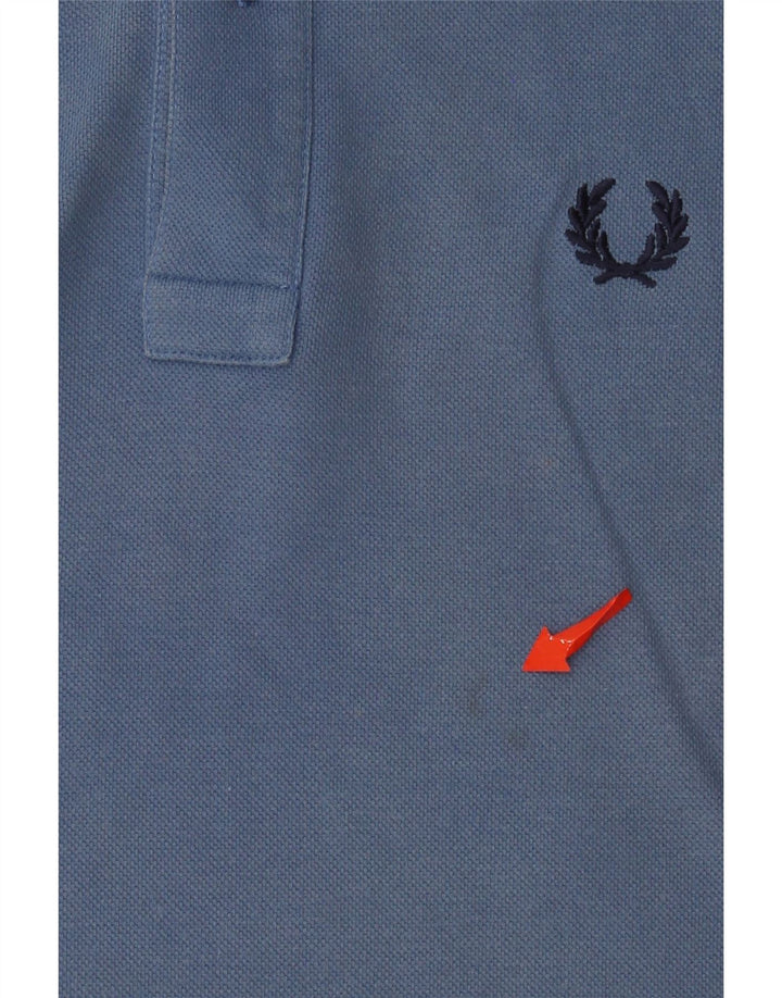 Fred Perry Herre poloskjorte lille blå bomuld