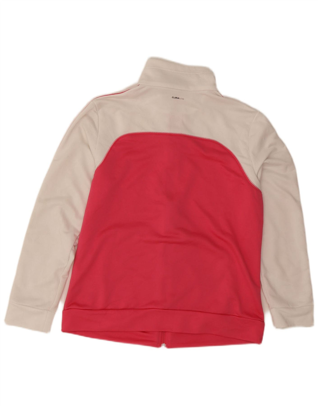 Adidas træningsdragt topjakke til kvinder UK 16/18 Large Pink Colourblock