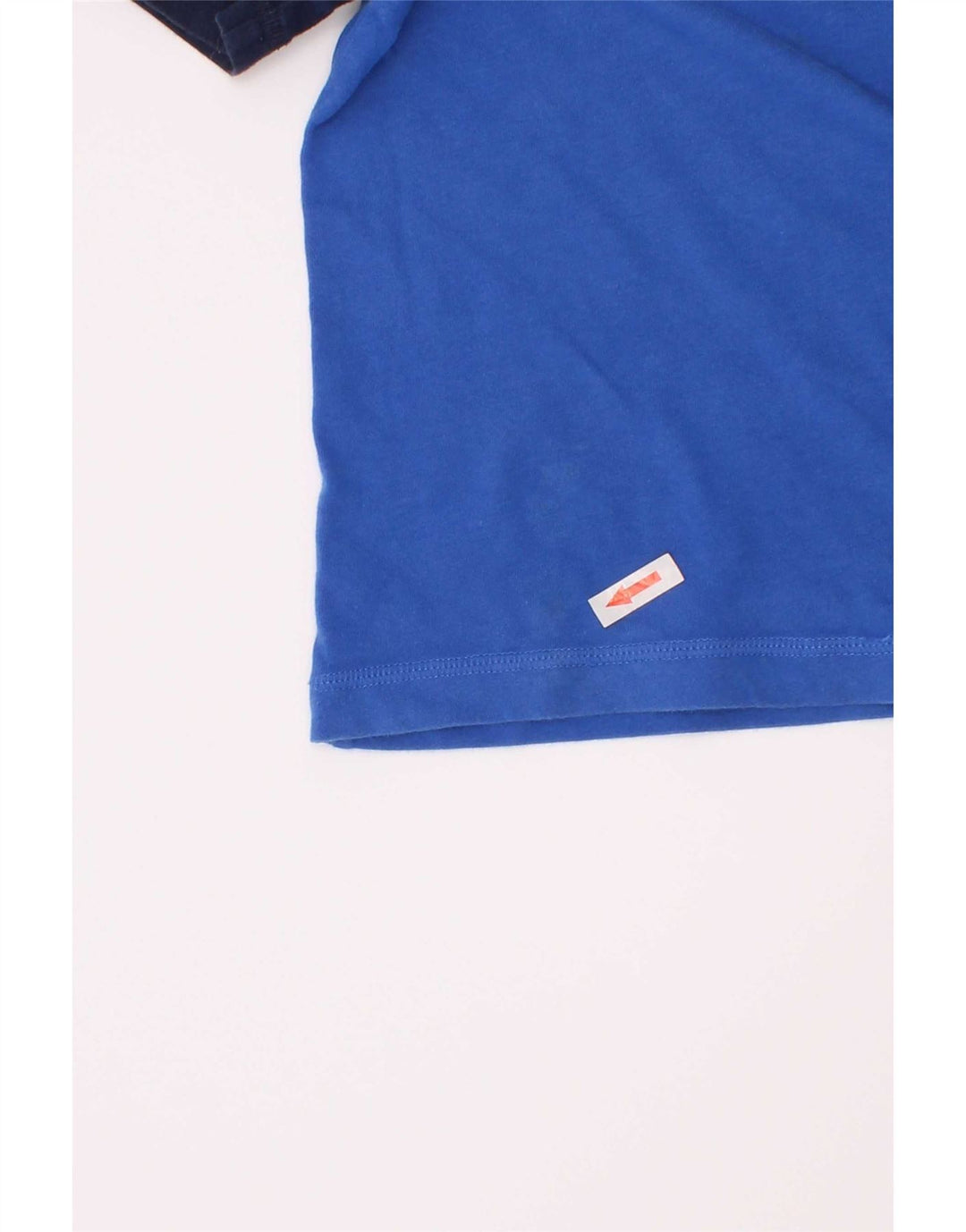 Adidas drenge grafisk t-shirt top 7-8 år blå farveblok