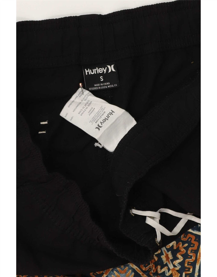 Hurley Herre svømmeshorts Små sorte geometriske polyester
