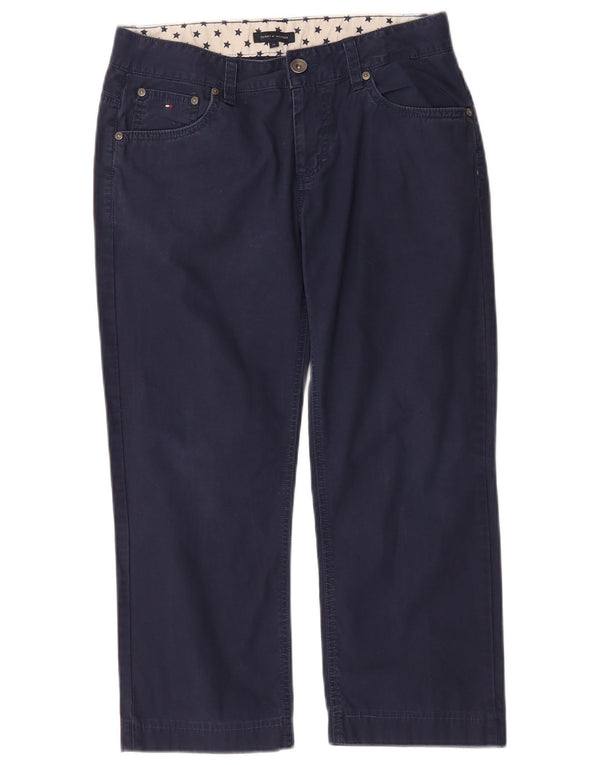Tommy Hilfiger drenge lige cropped bukser 15-16 år W32 L23 marineblå
