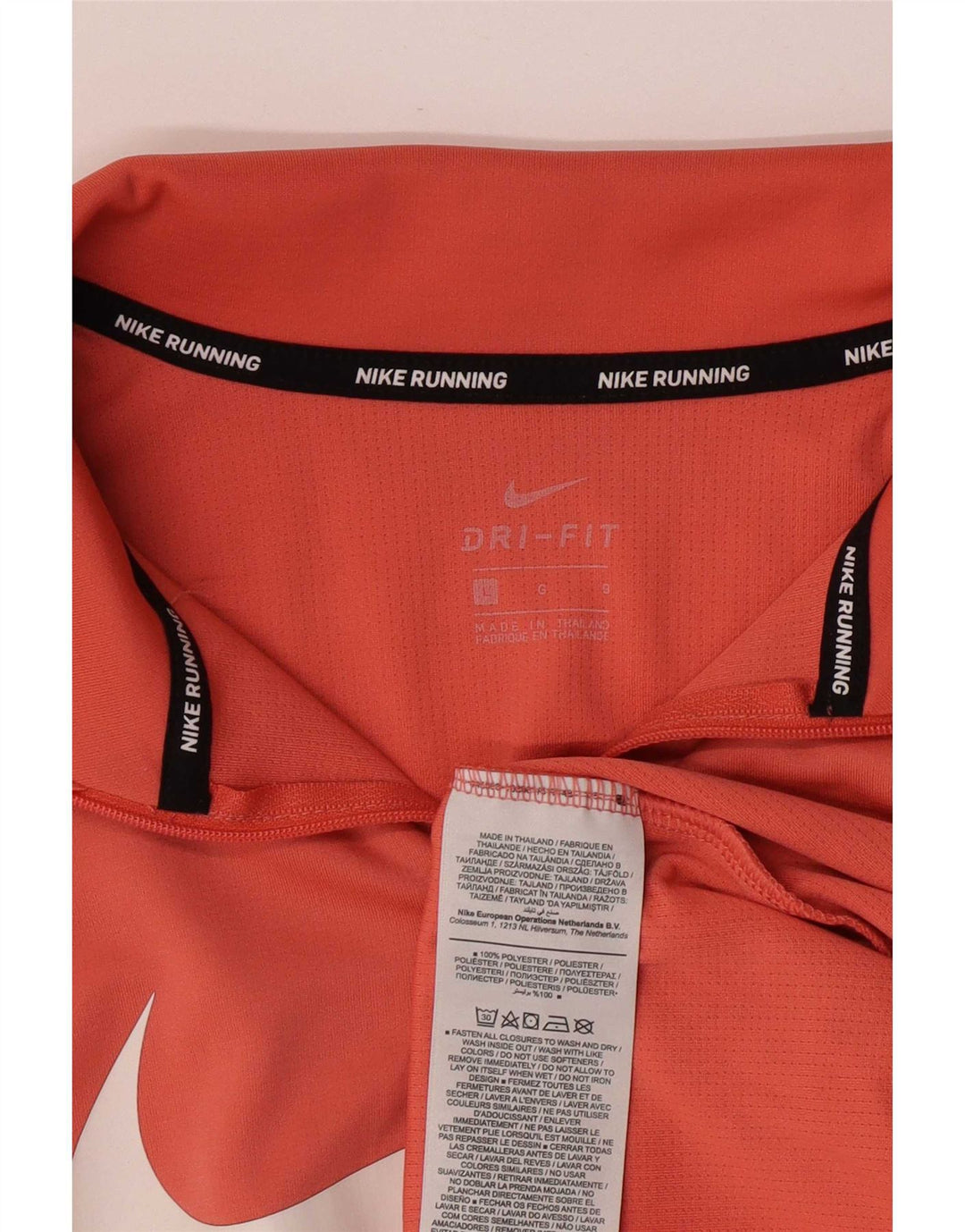 Nike Dame Dri Fit Grafisk Pullover Træningsdragt Top UK 16 Large Pink