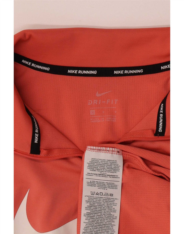 Nike Dame Dri Fit Grafisk Pullover Træningsdragt Top UK 16 Large Pink