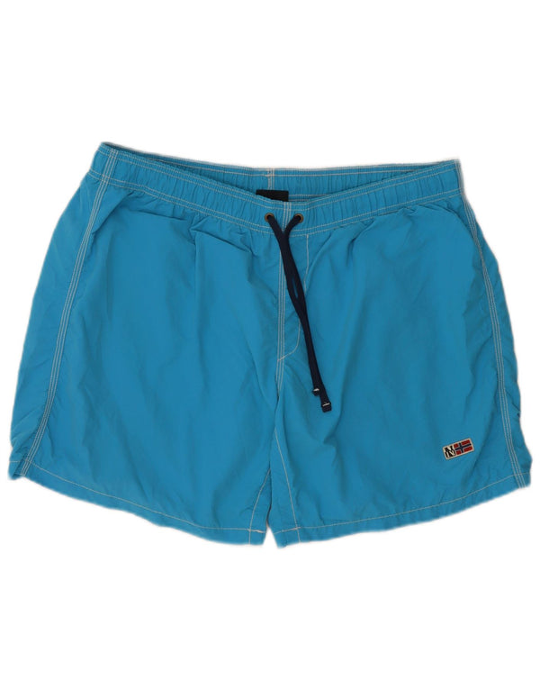 Napapijri Badeshorts til mænd 3XL blå polyamid