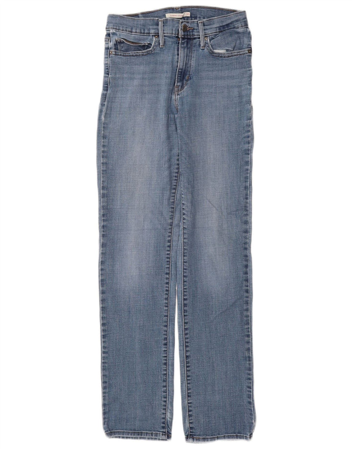 LEVI'S Lige jeans med slankende pasform til kvinder W28 L32 blå bomuld