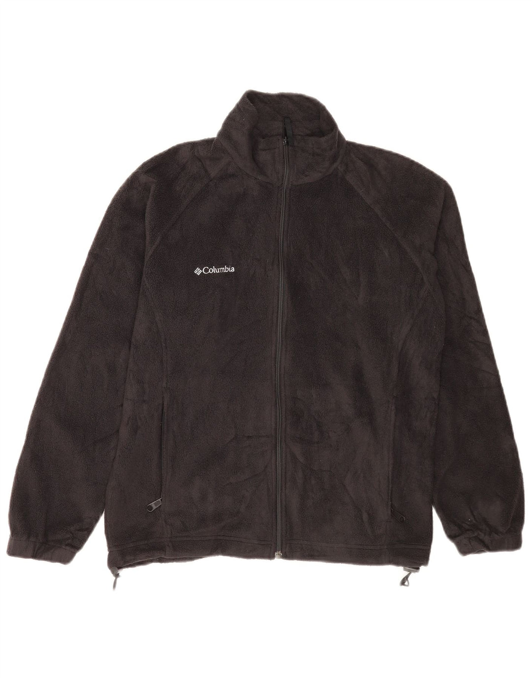 Columbia Herre Fleecejakke UK 38 Medium Sort Polyester