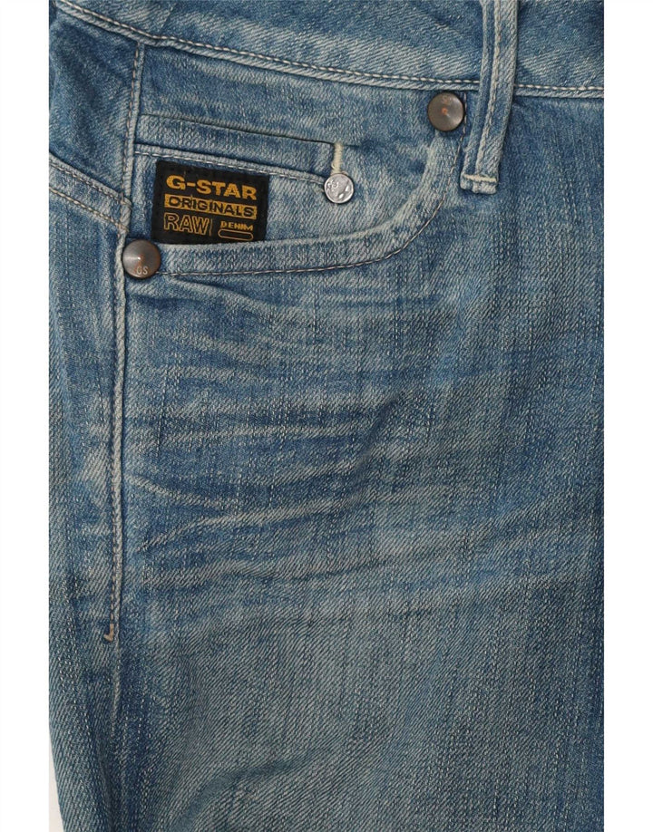 G-Star Dame Slim Jeans W26 L33 Blå Bomuld