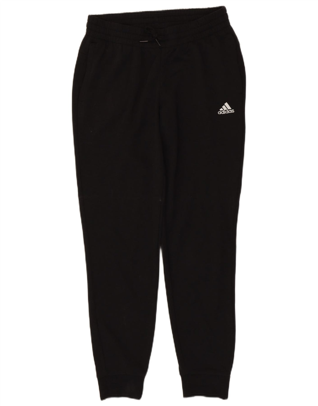 ADIDAS grafiske træningsdragtbukser til kvinder, joggere UK 12/14 Medium Black