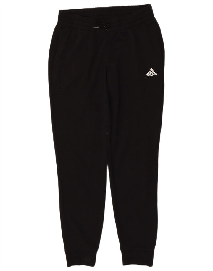 ADIDAS grafiske træningsdragtbukser til kvinder, joggere UK 12/14 Medium Black