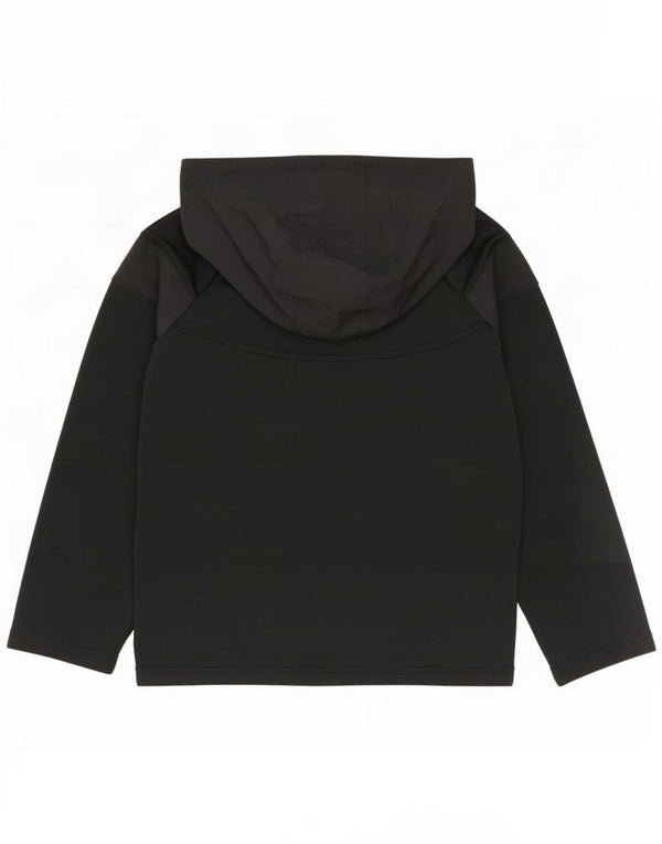 Nike hættetrøje med lynlås til piger 10-11 år Medium Sort Colourblock