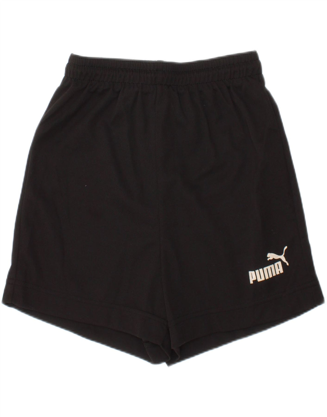 Puma Girls Graphic Sports Shorts 7-8 År Sort Polyester Sports
