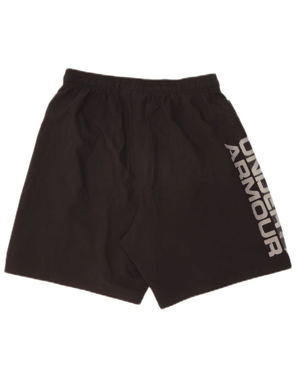Under Armour Herre Heat Gear Grafisk Loose Fit Sportsshorts Medium Sort