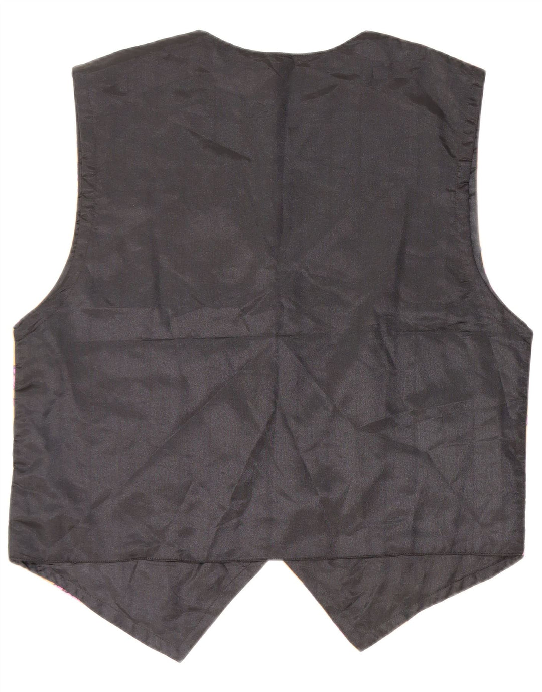 BROADWAY Herre grafisk vest Stor gul Colourblock Viscose